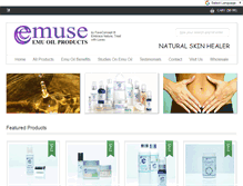 Tablet Screenshot of favemuse.com